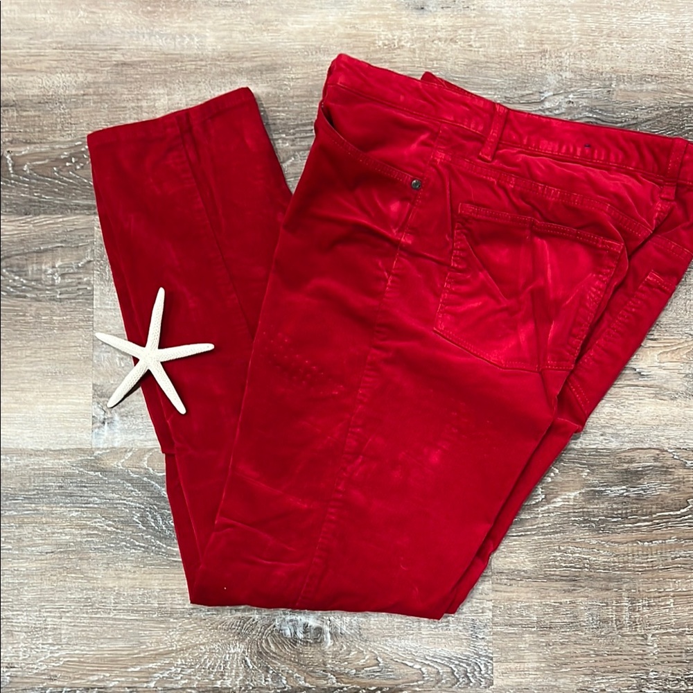 Red Corduroy Pants 🎄